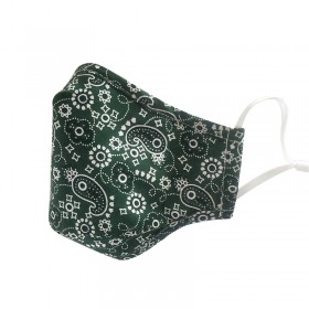 KN95 Adult Washable Cotton Mask - Paisley Pattern (#31 - #40) with 2 Filter